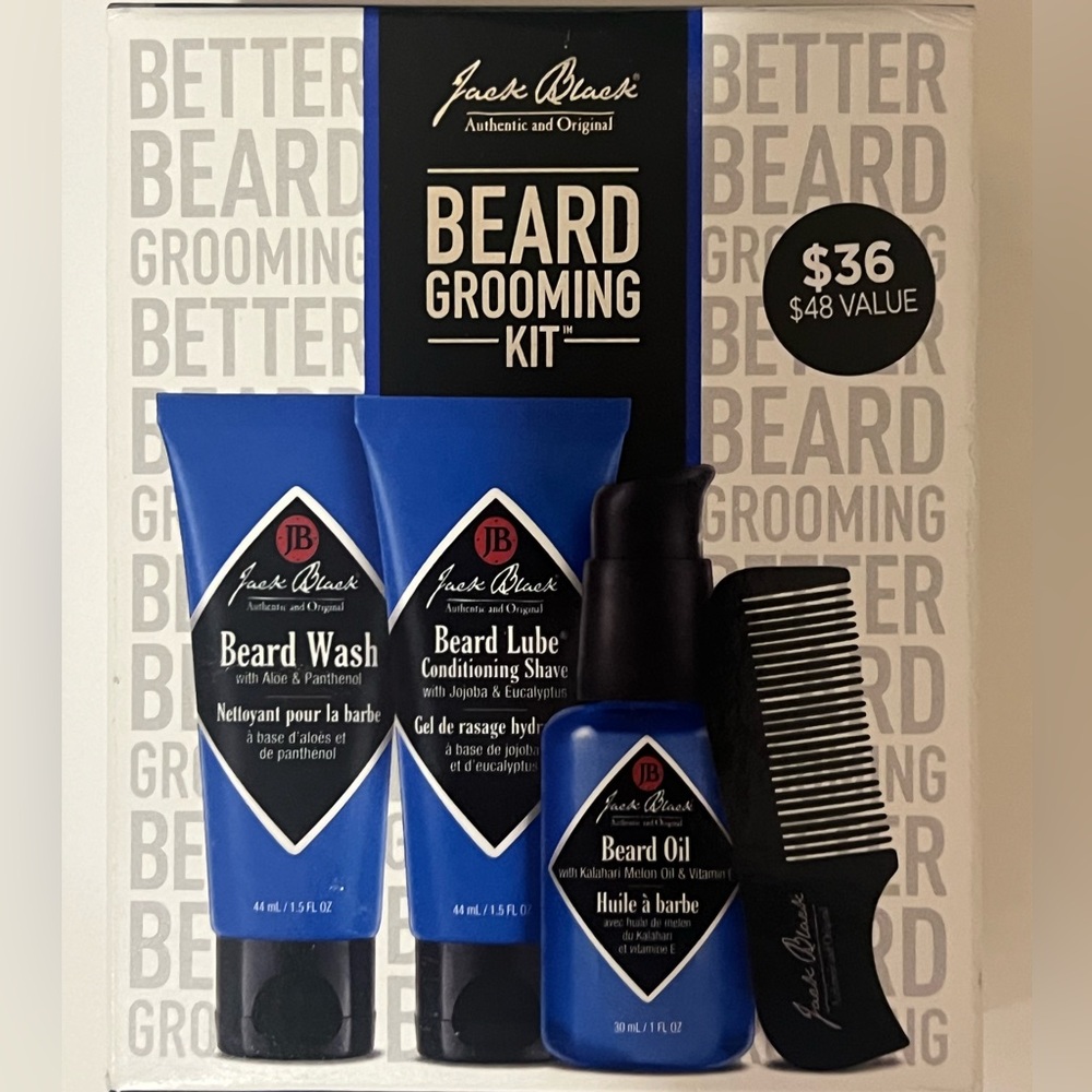 Jack Black 4 Piece Beard Grooming Kit